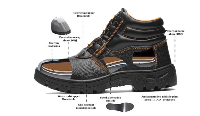 Quality Safety Shoes-Indcare