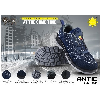 Indcare Antic-Sporty Safety Shoes light weight safety shoes