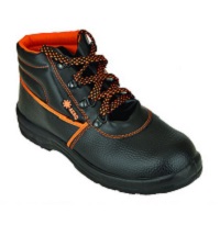 Indcare Aero-black safety shoes hi ankle 